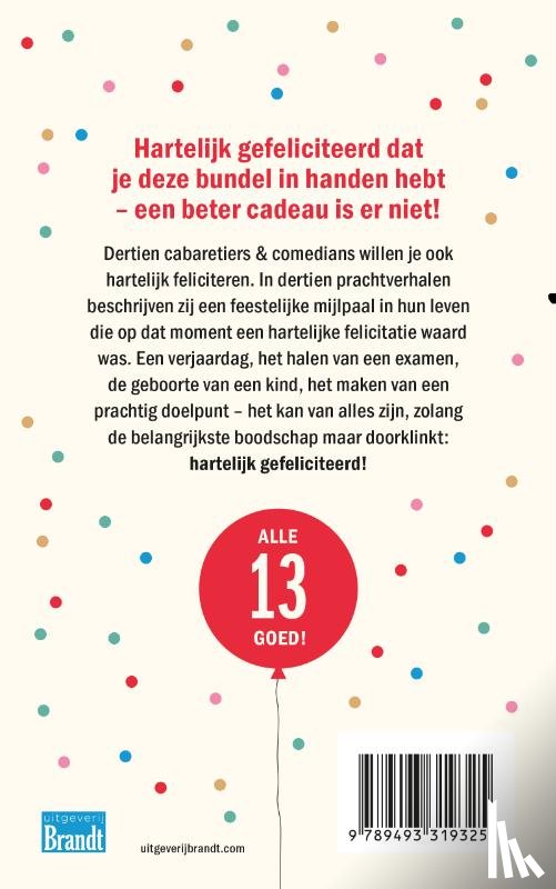  - Hartelijk gefeliciteerd