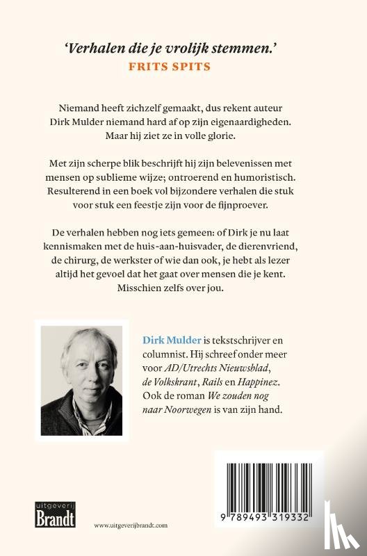 Mulder, Dirk - Ieder mens is een verhaal
