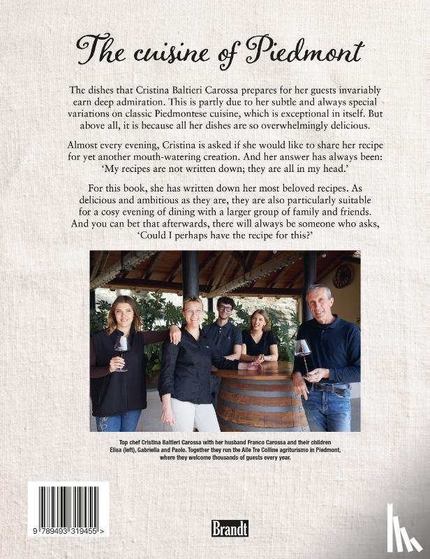 Baltieri, Cristina - Piedmont