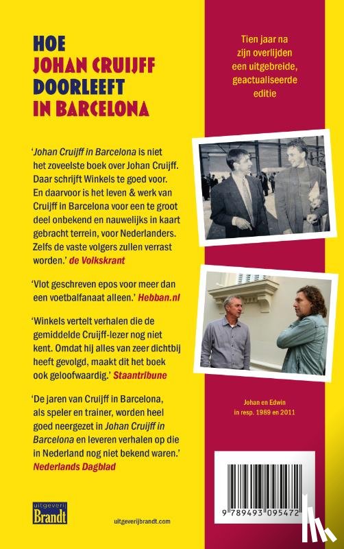 Winkels, Edwin - Cruijff in Barcelona