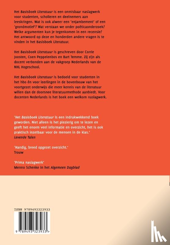 Peppelenbos, Coen, Temme, Bart, Joosten, Corrie - Basisboek Literatuur