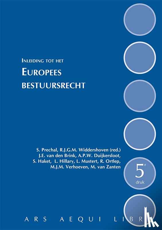 Widdershoven, Rob - Inleiding tot het Europees bestuursrecht