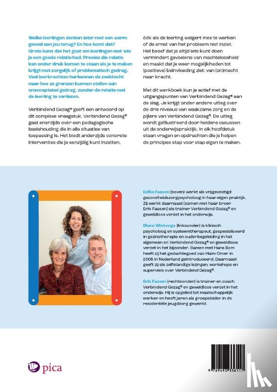 Faasen, Eefke, Faasen, Erik, Wiebenga, Eliane - Werkboek verbindend gezag in het basisonderwijs