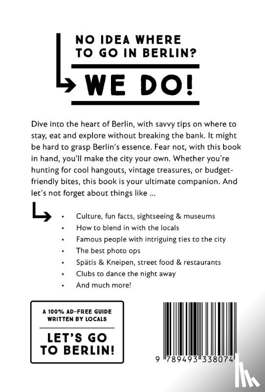 Team WSIGT, Bego, Fenna, Bego, Tosca, Hansen, Fritz Ali, Rhode, Elijah - Why Should I Go To Berlin