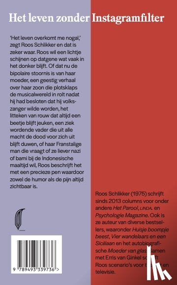 Schlikker, Roos - Volgend jaar lachen we erom