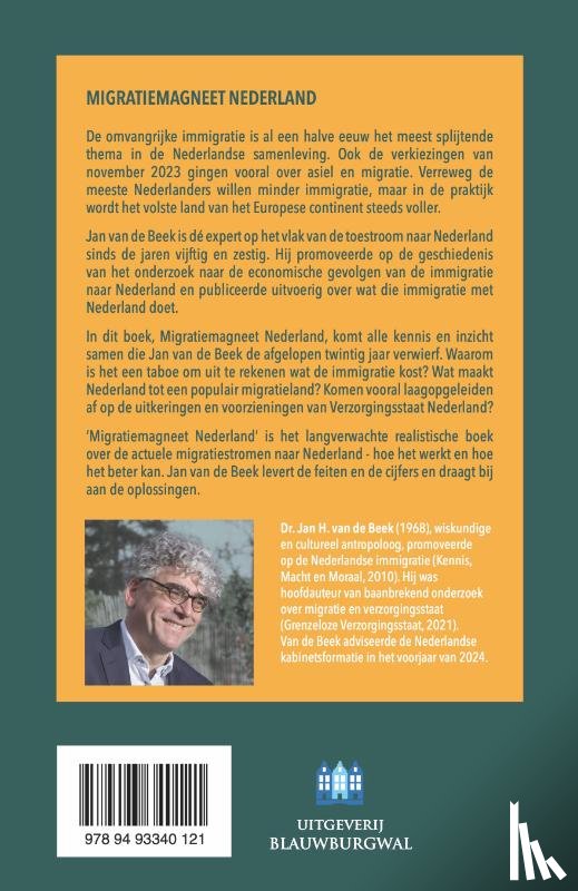 Beek, Jan van de - Migratiemagneet Nederland