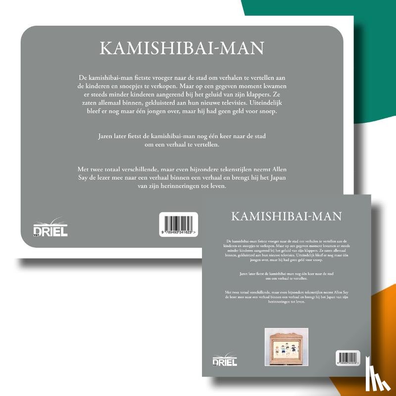 Say, Allen - Kamishibai-man vertelplaten + boek