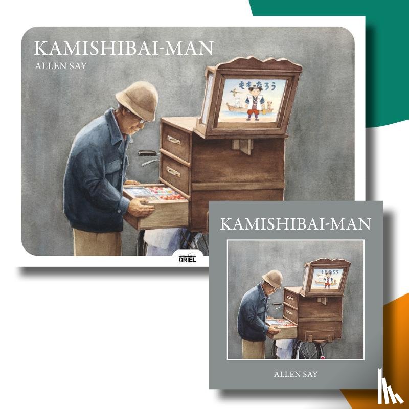 Say, Allen - Kamishibai-man vertelplaten + boek