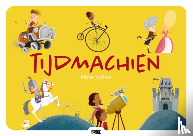 De Boer, Michel - Tijdmachien kamishibai vertelplaten