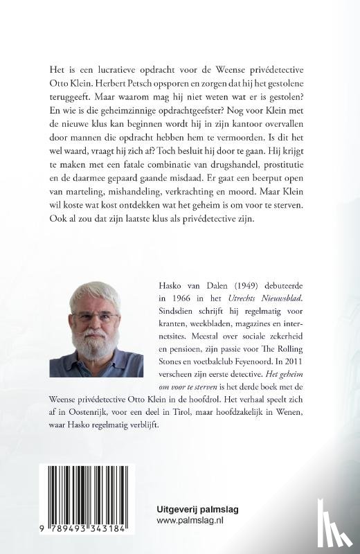 Van Dalen, Hasko - Het geheim om voor te sterven