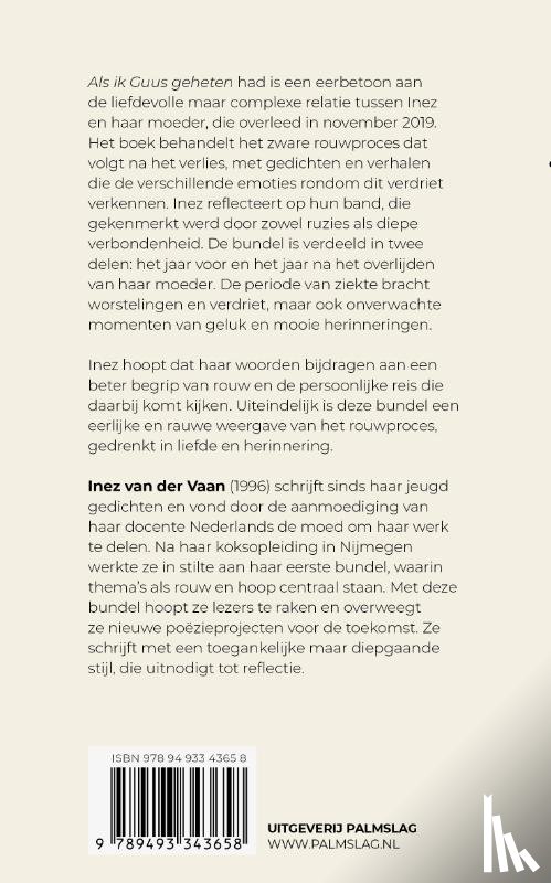 Vaan, Inez van der - Als ik Guus geheten had