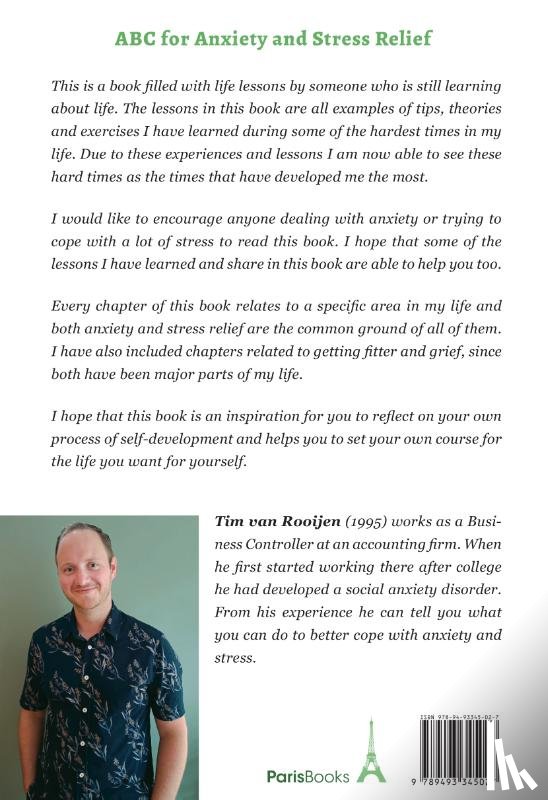 Rooijen, Tim van - ABC for Anxiety and Stress Relief