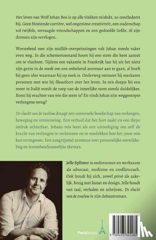 Splinter, Jelle - De vlucht van de zwaluw