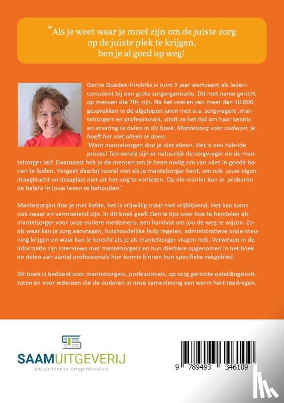 Goedee-Hindriks, Gerrie - Mantelzorg voor ouderen