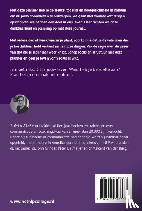 Alaie, Rubin, De Wit, Hanneke - Doelenplanner