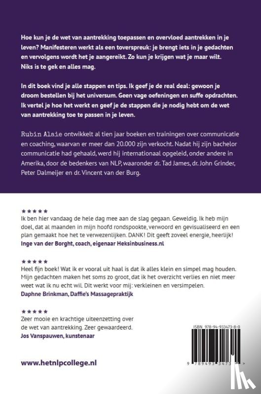 Alaie, Rubin - Manifestatie doe-boek