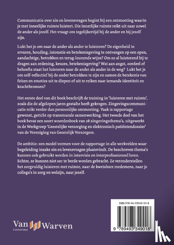  - Luisteren met ruimte