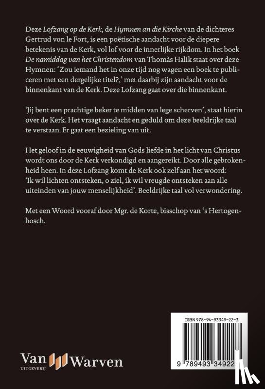 Fort, Gertrud von le - Lofzang op de Kerk