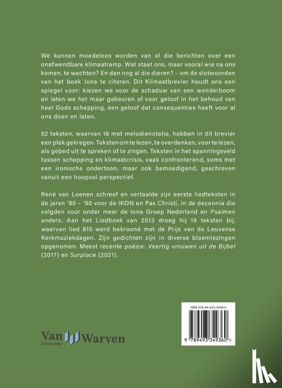 Loenen, Réne van - Klimaatbrevier