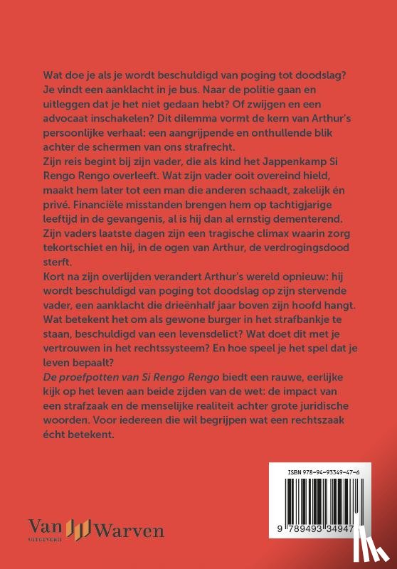 Utrecht, Arthur van - De proefpotten van Si Rengo Rengo