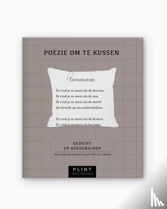 Westera, Bette - Plint kussensloop 'Liefdesliedje' Bette Westera