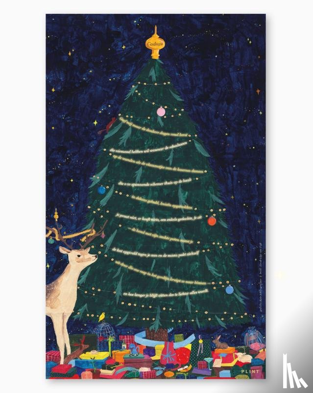 Slingemann, Kate - Kerst poëzieposter 2025