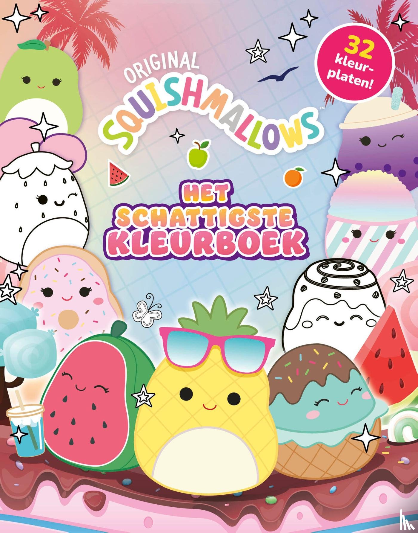 - Het officiële Squishmallows kleurboek