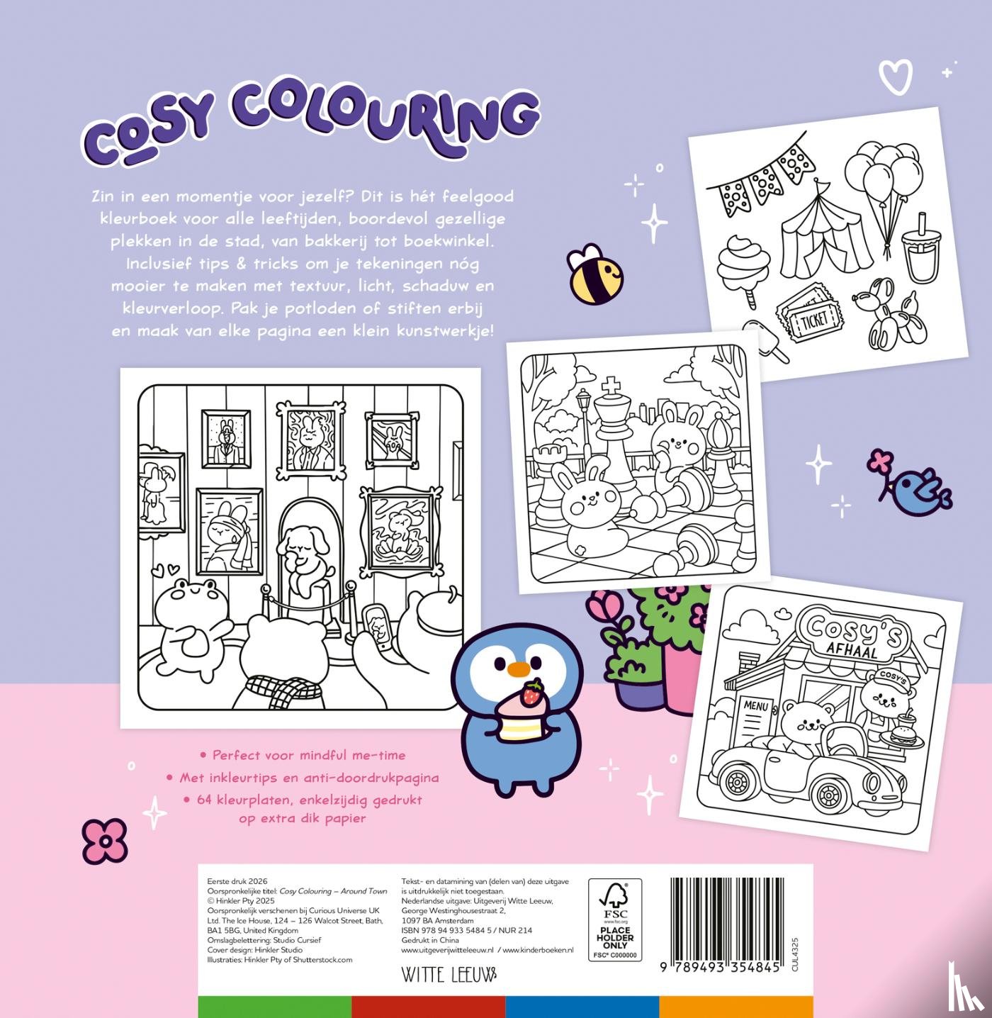 Hinkler Pty - Cosy Colouring