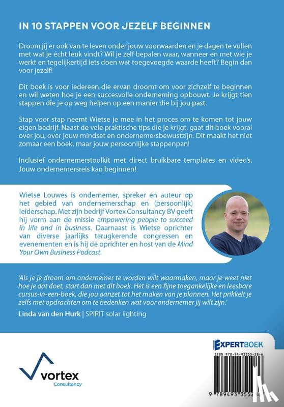 Louwes, Wietse - In 10 stappen voor jezelf beginnen