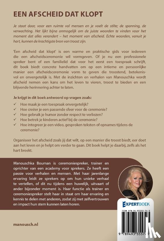 Bouman, Manouschka - Een afscheid dat klopt