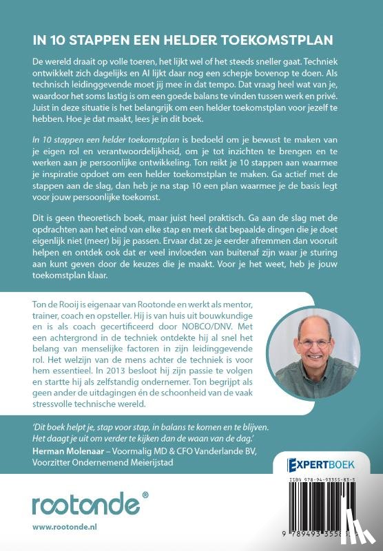 Rooij, Ton de - In 10 stappen een helder toekomstplan