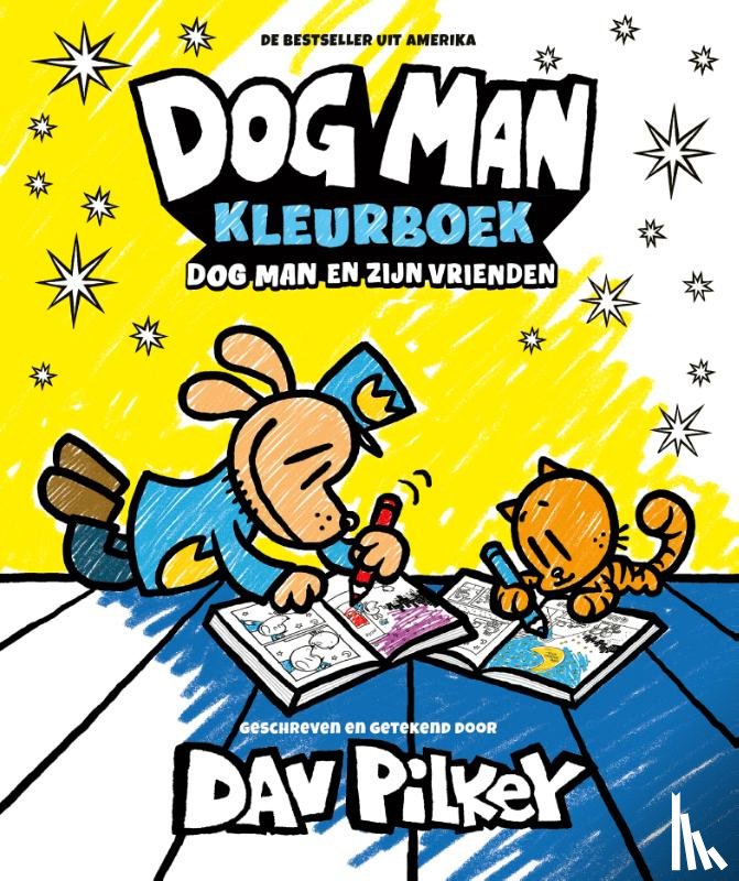Pilkey, Dav - Dog Man kleurboek