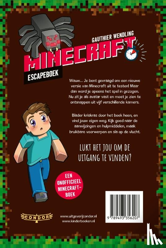 Wendling, Gauthier - Minecraft Escapeboek