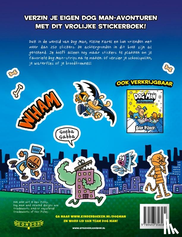 Pilkey, Dav - stickerboek