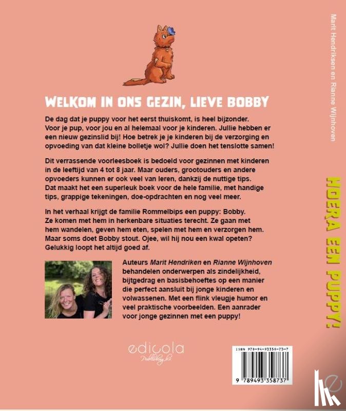 Hendriksen, Marit, Wijnhoven, Rianne - Hoera een puppy!