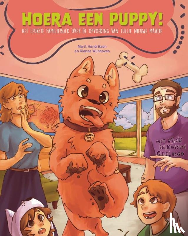 Hendriksen, Marit, Wijnhoven, Rianne - Hoera een puppy!