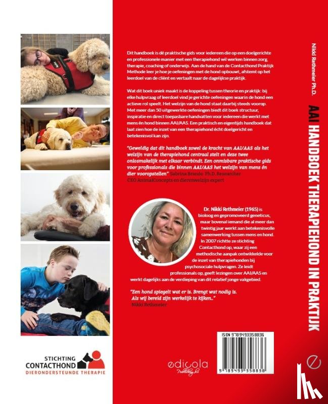 Rethmeier, Nikki - AAI Handboek therapiehond in praktijk