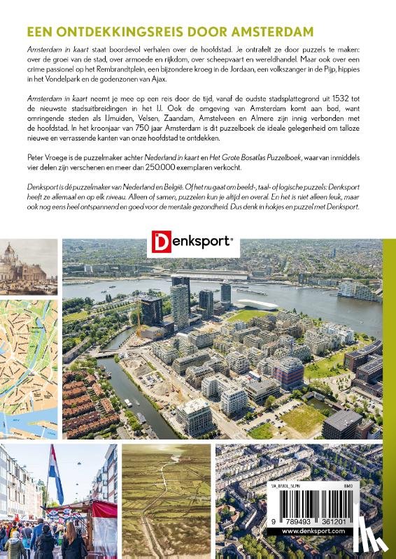 Vroege, Peter - Het Amsterdam in kaart Puzzelboek