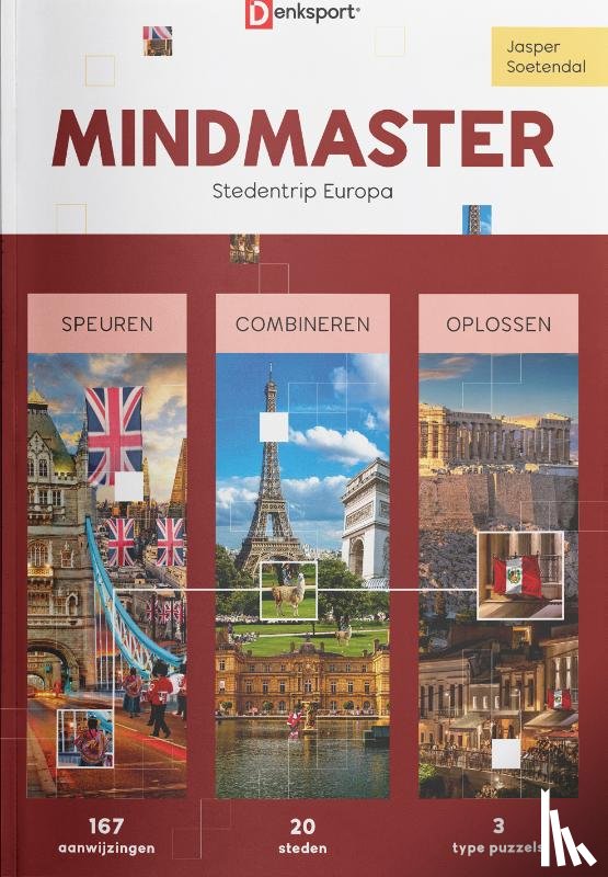  - Denksport – Mindmaster – Stedentrip Europa