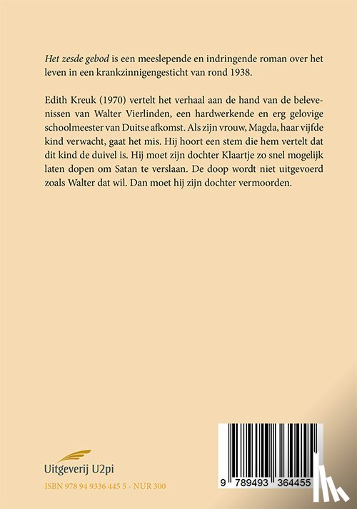 Kreuk, Edith - Het zesde gebod