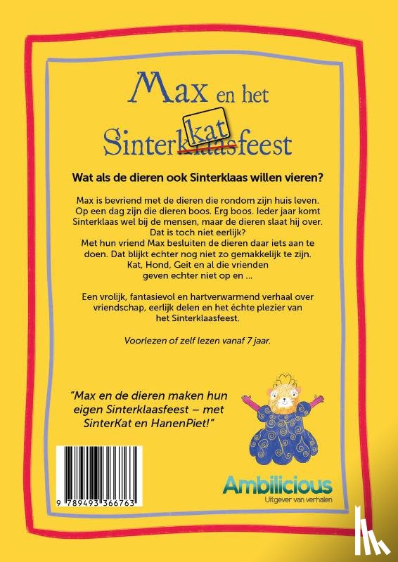 Oldersma, Folkert - Max en het Sinterkatfeest