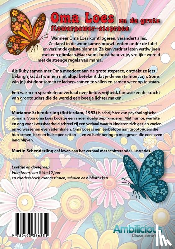 Schenderling, Marianne - Oma Loes en de grote flowerpower steprace