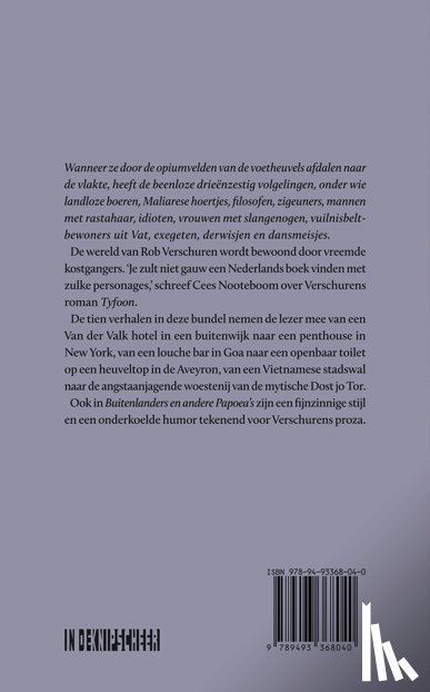 Verschuren, Rob - Buitenlanders en andere Papoea's