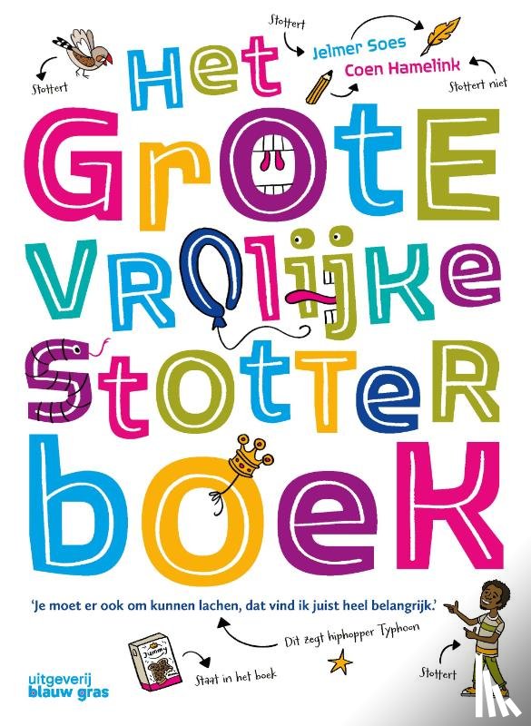 Soes, Jelmer - Het grote vrolijke stotterboek