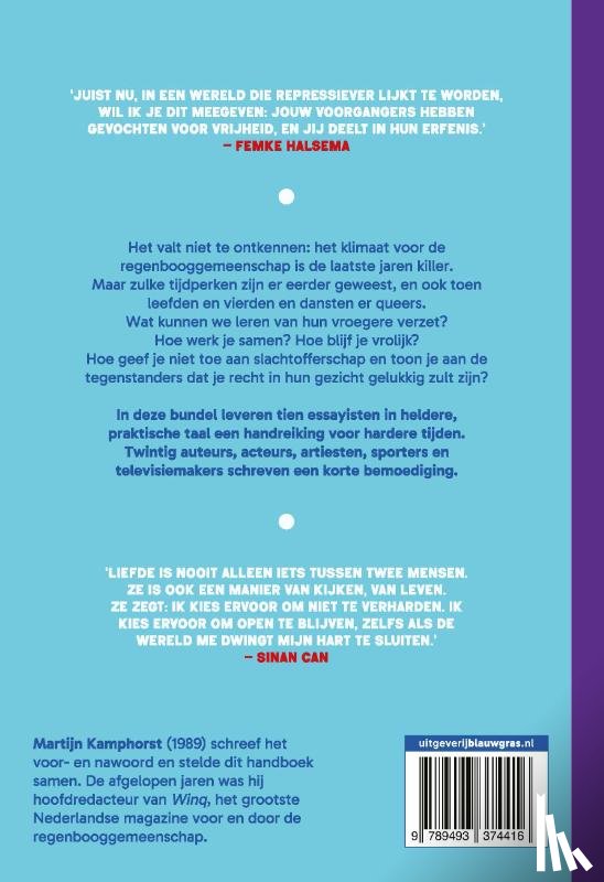 Kamphorst, Martijn, Diverse auteurs - Optimistisch queer handboek voor hardere tijden
