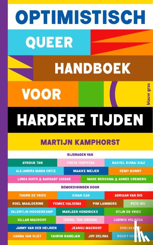 Kamphorst, Martijn, Diverse auteurs - Optimistisch queer handboek voor hardere tijden