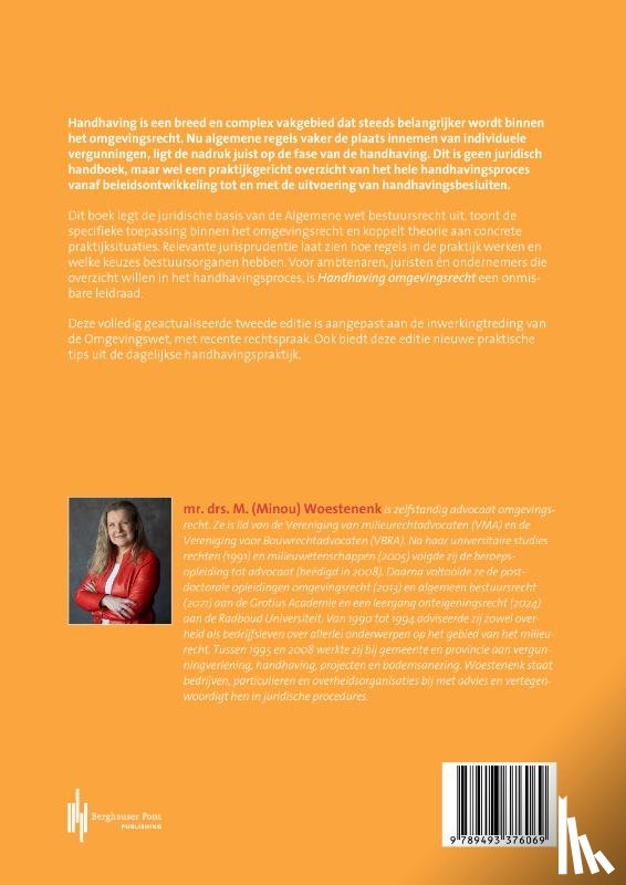 Woestenenk, Minou - Handhaving omgevingsrecht