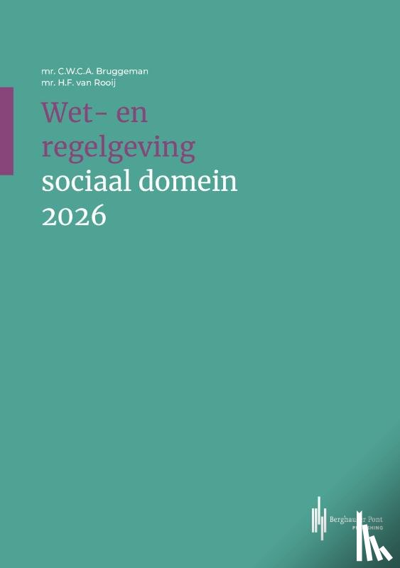 - Wet- en regelgeving sociaal domein 2026