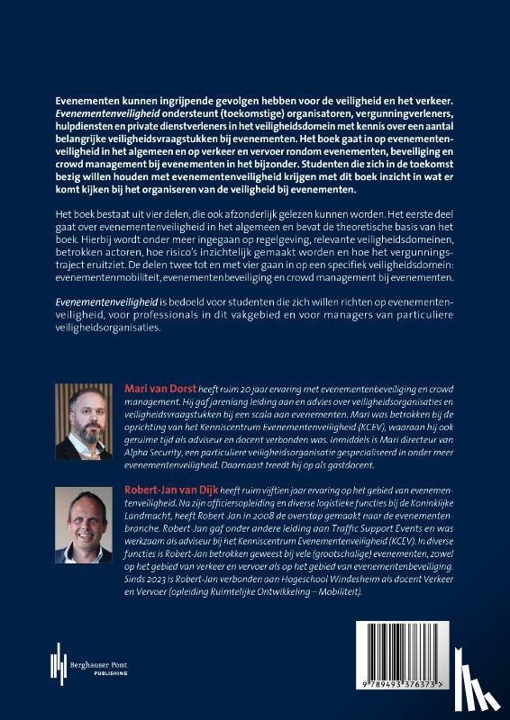 Dorst, Mari van, Dijk, Robert-Jan van - Evenementenveiligheid