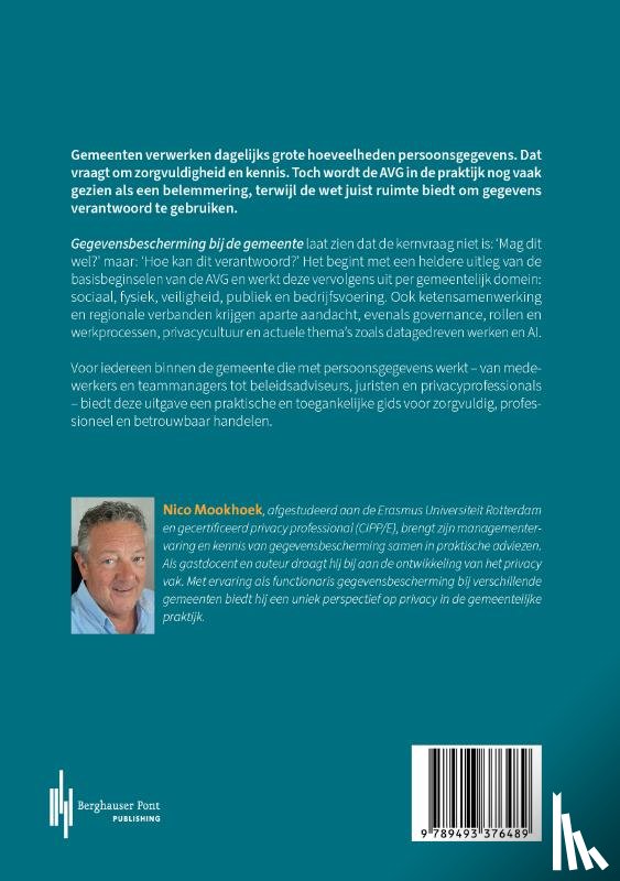 Mookhoek CIPP, Nico J. - Gegevensbescherming bij de gemeente